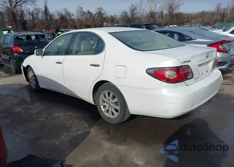 2004 Lexus Es 330 из США, поврежденный, VIN JTHBA30G745030835